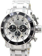 Load image into Gallery viewer, Invicta Coalition Forces Panda Dial Men's 52mm Quartz Silver Chrono Watch 49223-Klawk Watches
