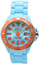 Load image into Gallery viewer, Invicta Grand Diver Playa Men's 42mm Light Blue &amp; Orange Aqua-Plated Watch 49484-Klawk Watches

