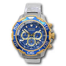 Load image into Gallery viewer, Invicta Commander TI-22 Titanium Men's 48mm Blue &amp; Gold Chrono Watch 49496-Klawk Watches
