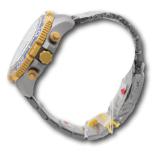 Load image into Gallery viewer, Invicta Commander TI-22 Titanium Men's 48mm Blue &amp; Gold Chrono Watch 49496-Klawk Watches
