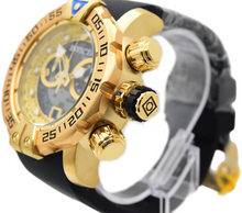 Load image into Gallery viewer, Invicta Sea Hunter Golden Leviathan Men's 57mm Gold Swiss Chrono Watch 49608-Klawk Watches
