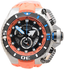 Load image into Gallery viewer, Invicta Sea Hunter Blockade Men's 57mm Flyback Chrono Watch Coral Orange 49626
