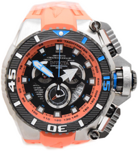 Load image into Gallery viewer, Invicta Sea Hunter Blockade Men's 57mm Flyback Chrono Watch Coral Orange 49626
