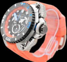 Load image into Gallery viewer, Invicta Sea Hunter Blockade Men's 57mm Flyback Chrono Watch Coral Orange 49626
