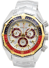 Load image into Gallery viewer, Invicta Akula Kromo Z Men's 55mm Blue Red &amp; Gold Swiss Chrono Watch 49637-Klawk Watches
