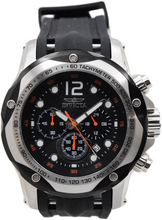 Load image into Gallery viewer, Invicta Speedway Double Black Men's 51mm Silicone Sport Chrono Watch 49888
