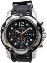 Load image into Gallery viewer, Invicta Speedway Double Black Men's 51mm Silicone Sport Chrono Watch 49888
