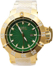 Load image into Gallery viewer, Invicta Subaqua Noma III Men's 50mm Gold Green Dial Quartz Watch 500M WR 50050
