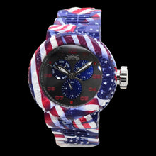 Load image into Gallery viewer, Invicta Pro Diver Exclusive Aqua Plated American Flag Stars Stripes Watch 50208-Klawk Watches

