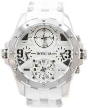 Load image into Gallery viewer, Invicta Coalition Forces Sniper Mens 50mm 4-Time Zone White Military Watch 50217
