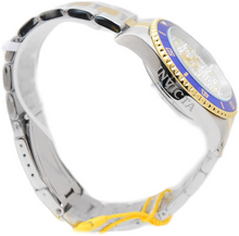 Load image into Gallery viewer, Invicta Pro Diver Pave Crystal Gold Two Tone Japan Automatic 43mm Watch 50283
