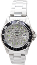 Load image into Gallery viewer, Invicta Pro Diver Luxe 40mm Stainless Crystal Pave Dial Quartz Watch 50286-Klawk Watches
