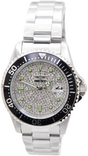 Load image into Gallery viewer, Invicta Pro Diver Luxe 40mm Stainless Crystal Pave Dial Quartz Watch 50286-Klawk Watches
