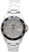 Load image into Gallery viewer, Invicta Pro Diver Luxe 40mm Stainless Crystal Pave Dial Quartz Watch 50286-Klawk Watches
