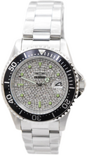 Load image into Gallery viewer, Invicta Pro Diver Luxe 40mm Stainless Crystal Pave Dial Quartz Watch 50286-Klawk Watches
