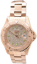 Load image into Gallery viewer, Invicta Pro Diver Luxe 40mm Rose Gold Crystal Pave Dial Quartz Watch 50289-Klawk Watches
