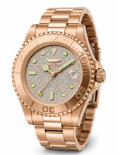 Load image into Gallery viewer, Invicta Pro Diver Luxe 40mm Rose Gold Crystal Pave Dial Quartz Watch 50289-Klawk Watches
