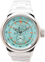 Load image into Gallery viewer, Invicta Racing Men's 52mm Retrograde Day / Date Blue Dial Stainless Watch 50294

