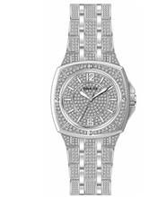 Load image into Gallery viewer, Invicta Celestial Lux Men's 43mm Silver Pave 407 Crystals Quartz Watch 50326
