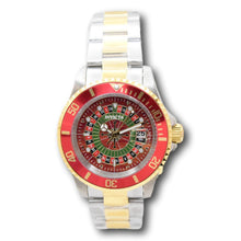 Load image into Gallery viewer, Invicta Pro Diver House of Cards Roulette 40mm Red Dial Two Tone Quartz Watch
