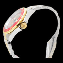 Load image into Gallery viewer, Invicta Pro Diver House of Cards Roulette 40mm Red Dial Two Tone Quartz Watch
