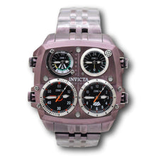 Load image into Gallery viewer, Invicta Aviator Zulu 4-Time Zone Smoky Plum Men's 50mm Large Quartz Watch 50660
