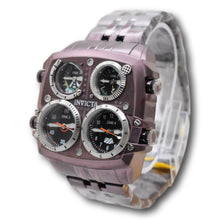 Load image into Gallery viewer, Invicta Aviator Zulu 4-Time Zone Smoky Plum Men's 50mm Large Quartz Watch 50660
