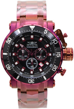 Load image into Gallery viewer, Invicta Coalition Forces Men's 52mm Burgundy Red Chronograph Watch 50764 Rare-Klawk Watches
