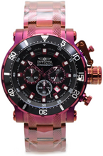Load image into Gallery viewer, Invicta Coalition Forces Men's 52mm Burgundy Red Chronograph Watch 50764 Rare-Klawk Watches
