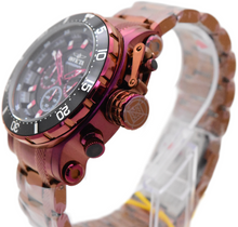 Load image into Gallery viewer, Invicta Coalition Forces Men's 52mm Burgundy Red Chronograph Watch 50764 Rare-Klawk Watches
