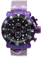 Load image into Gallery viewer, Invicta Coalition Forces Men's 52mm Dark Purple Chronograph Watch 50766 Rare-Klawk Watches
