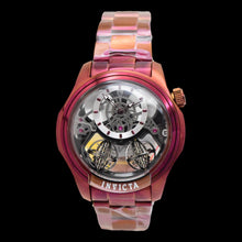 Load image into Gallery viewer, Invicta Specialty Twin-Axis Men's 46mm Burgundy Red Skeleton Quartz Watch 50777
