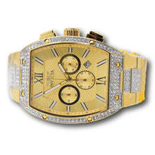 Load image into Gallery viewer, Invicta Celestial Primus Men's 43mm 200 Crystals Gold Chrono Quartz Watch 50193-Klawk Watches
