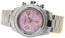 Load image into Gallery viewer, Invicta Elite Speedway Lady 1.61 CT Diamond 38mm Pink MOP Swiss Watch 51110
