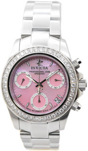 Load image into Gallery viewer, Invicta Elite Speedway Lady 1.61 CT Diamond 38mm Pink MOP Swiss Watch 51110
