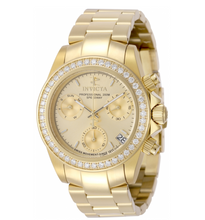 Load image into Gallery viewer, Invicta Elite Speedway Lady 1.61 CT Diamond 38mm Swiss Gold Watch 51111
