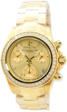Load image into Gallery viewer, Invicta Elite Speedway Lady 1.61 CT Diamond 38mm Swiss Gold Watch 51111
