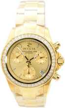 Load image into Gallery viewer, Invicta Elite Speedway Lady 1.61 CT Diamond 38mm Swiss Gold Watch 51111
