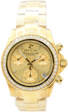 Load image into Gallery viewer, Invicta Elite Speedway Lady 1.61 CT Diamond 38mm Swiss Gold Watch 51111
