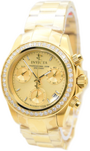Load image into Gallery viewer, Invicta Elite Speedway Lady 1.61 CT Diamond 38mm Swiss Gold Watch 51111
