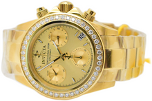Load image into Gallery viewer, Invicta Elite Speedway Lady 1.61 CT Diamond 38mm Swiss Gold Watch 51111
