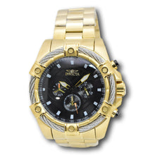 Load image into Gallery viewer, Invicta Bolt Cable Valkir Black Gold Men's 52mm Quartz Chronograph Watch 69799
