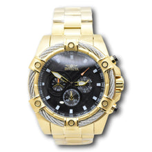 Load image into Gallery viewer, Invicta Bolt Cable Valkir Black Gold Men's 52mm Quartz Chronograph Watch 69799
