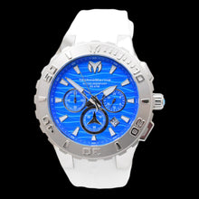 Load image into Gallery viewer, TechnoMarine Cruise Medusa Mens 44mm Blue Dial White Chronograph Watch TM-115075-Klawk Watches
