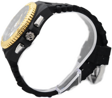 Load image into Gallery viewer, TechnoMarine Cruise JellyFish Mens 46mm Black &amp; Gold Chronograph Watch TM-115149-Klawk Watches
