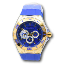 Load image into Gallery viewer, Technomarine Cruise California Men's 47mm Blue &amp; Gold Day Date Watch TM-118124-Klawk Watches
