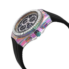 Load image into Gallery viewer, TechnoMarine Cruise Glitz Men's 45mm Rainbow Crystals Chrono Watch TM-121033-Klawk Watches
