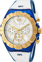 Load image into Gallery viewer, TechnoMarine Cruise Monogram Men's 45mm Electric Blue Chrono Watch TM-121140
