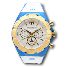 Load image into Gallery viewer, TechnoMarine Cruise Monogram Men's 45mm Electric Blue Chrono Watch TM-121140

