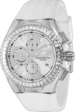 Load image into Gallery viewer, TechnoMarine Cruise Star Men's 45mm Silver 48 Crystals Chrono Watch TM-121148-Klawk Watches
